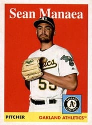 2019 Topps Archives Base Set Sean Manaea #86 card
