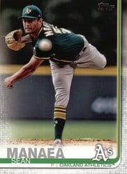 2019 Topps Base Set Sean Manaea #103 card