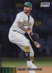 2020 Stadium Club Chrome Base Set Sean Manaea #78 card