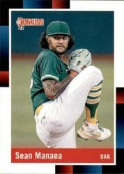2022 Donruss Base Set Sean Manaea #254 card