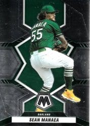 2022 Panini Mosaic Base Set Sean Manaea #84 card