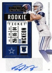 2020 Panini Contenders Base Set Sean McKeon #238 card