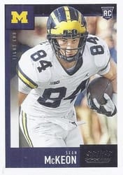 2020 Score Base Set Sean McKeon #410 card