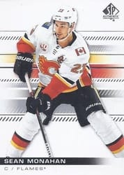 2019-20 SP Authentic Base Set Sean Monahan #7 card
