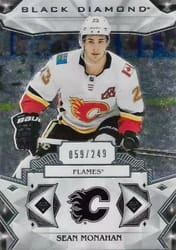2019-20 Upper Deck Black Diamond Base Set Sean Monahan #BDB-SM card