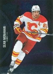 2021-22 SkyBox Metal Universe Base Set Sean Monahan #14 card