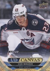 2024-25 Upper Deck UD Canvas Sean Monahan #C306 card