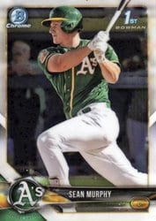 2018 Bowman Chrome Prospects Sean Murphy #BCP58 card