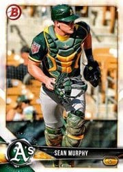 2018 Bowman Draft Base Set Sean Murphy #BD-91 card