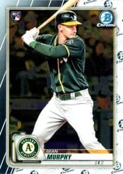 2020 Bowman Chrome Base Set Sean Murphy #87 card