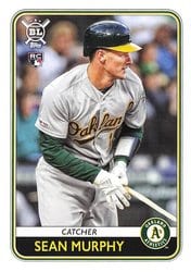 2020 Topps Big League Base Set Sean Murphy #56 card