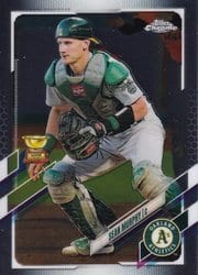 2021 Topps Chrome Base Set Sean Murphy #55 card
