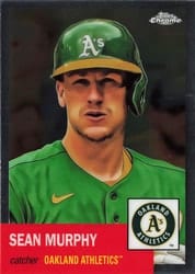 2022 Topps Chrome Platinum Anniversary Base Set Sean Murphy #244 card