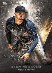 2018 Topps Inception Base Set Sean Newcomb #20 card