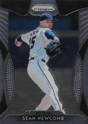 2019 Panini Prizm Base Set Sean Newcomb #5 card