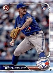 2019 Bowman Base Set Sean Reid-Foley #58 card