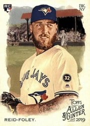 2019 Topps Allen & Ginter Base Set Sean Reid-Foley #201 card