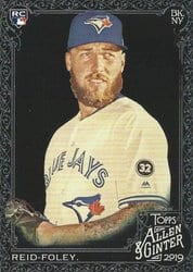 2019 Topps Allen & Ginter X Base Set Sean Reid-Foley #201 card