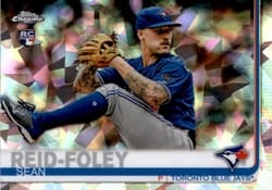 2019 Topps Chrome Sapphire Edition Base Set Sean Reid-Foley #134 card