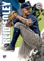 2019 Topps Fire Base Set Sean Reid-Foley #73 card