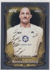 2026 Topps Chrome UFC Allen And Ginter Sean Strickland #AG-4 card