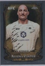 2026 Topps Chrome UFC Allen And Ginter Sean Strickland Refractor #AG-4 card