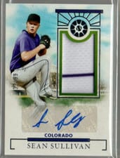 2024 Panini Boys of Summer Prospect Material Signatures Sean Sullivan #PMS-SS card