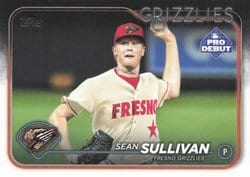 2024 Topps Pro Debut Base Set Sean Sullivan #PD-82 card