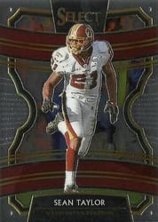 2019 Panini Select Base Set Sean Taylor #96 card