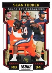 2023 Score Base Set Sean Tucker #318 card