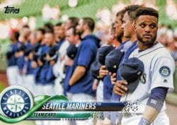 2018 Topps Base Set Seattle Mariners #176 card