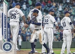 2020 Topps Base Set Seattle Mariners #566 card