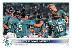 2022 Topps Base Set Seattle Mariners #489 card