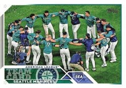 2023 Topps Base Set Seattle Mariners #627 card