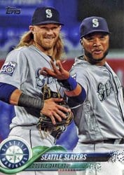 2018 Topps Base Set Seattle Slayers #205 card