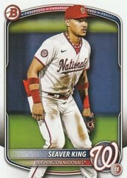 2025 Bowman Prospects Seaver King #BP-93 card