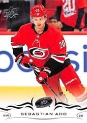 2018-19 Upper Deck Base Set Sebastian Aho #35 card
