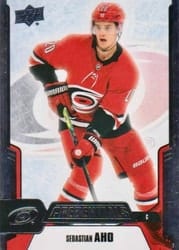 2019-20 Upper Deck Credentials Base Set Sebastian Aho #16 card