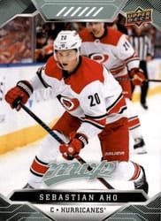 2019-20 Upper Deck MVP Base Set Sebastian Aho #33 card