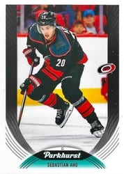 2020-21 Parkhurst Base Set Sebastian Aho #38 card