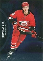 2021-22 SkyBox Metal Universe Base Set Sebastian Aho #11 card