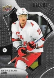 2021-22 Upper Deck Allure Base Set Sebastian Aho #11 card