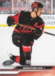 2023-24 Upper Deck Base Set Sebastian Aho #30 card
