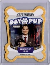 2023-24 Upper Deck Credentials Day with the Pup Sebastian Aho #DWTP-3 card