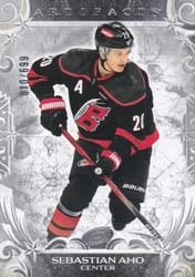 2024-25 Upper Deck Artifacts Base Set Sebastian Aho #131 card