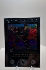 2024-25 Upper Deck Playlist Sebastian Aho #PL-13 card