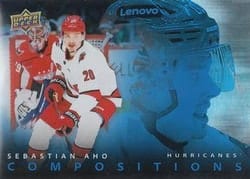 2025-26 Upper Deck Compositions Sebastian Aho #CMP-27 card