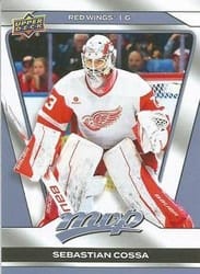 2025-26 Upper Deck MVP Base Set Sebastian Cossa #60 card