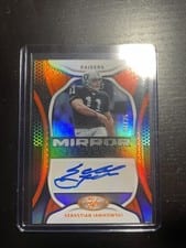 2022 Panini Certified Mirror Signatures Sebastian Janikowski #MS-SJ card