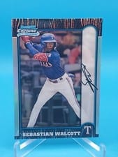 2024 Bowman Chrome 1999 Bowman Chrome 25th Anniversary Sebastian Walcott #BC25-21 card